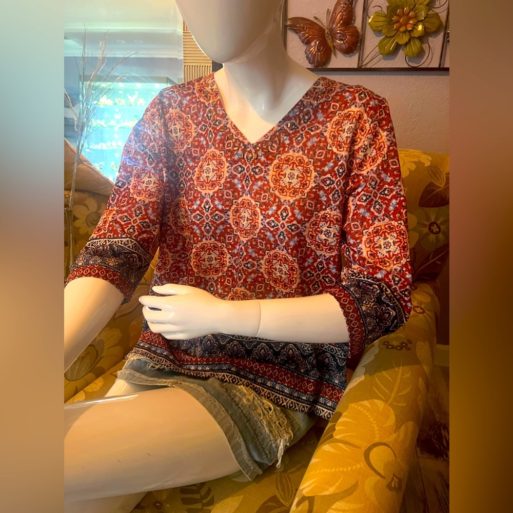 It’s a gorgeous blouse